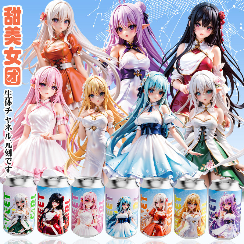 JuAi JetCan™ Fantasy Cup — Anime-Inspired Male Masturbator for Intense Solo Play | 7 Unique Waifu Styles