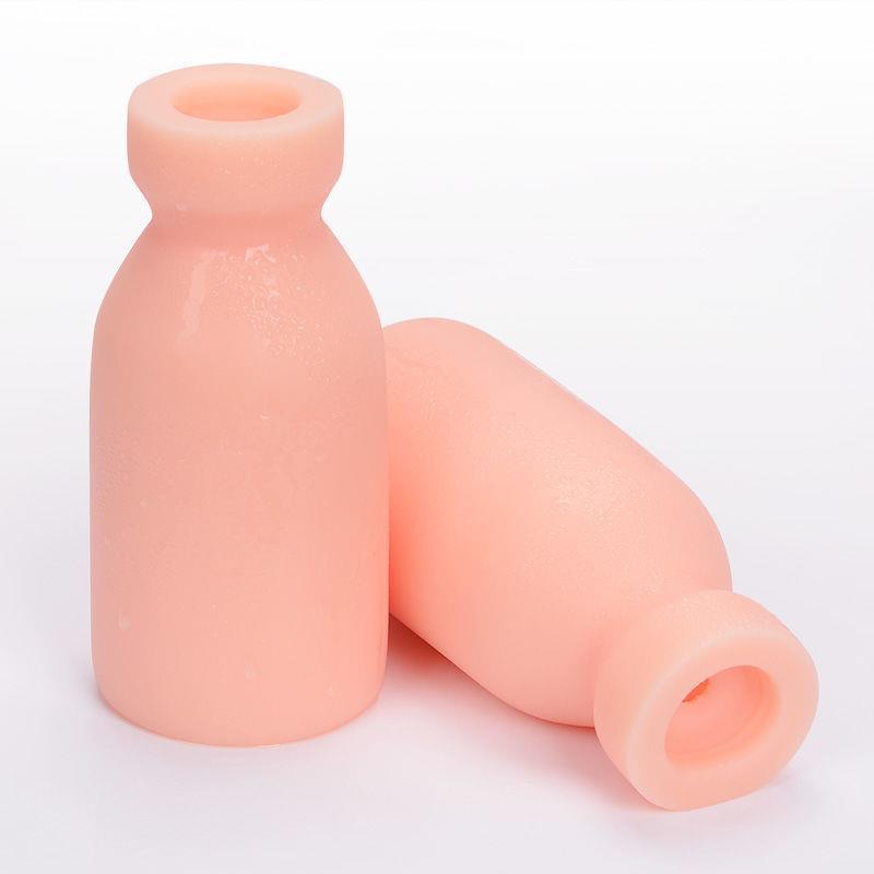 MilkMuse™ Hidden Pleasure Bottle – Soft Suction Cup for Men