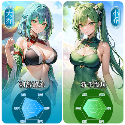 "DiaoChan Twins Onahole Set – Da Qiao & Xiao Qiao Fantasy Pleasure Cup"